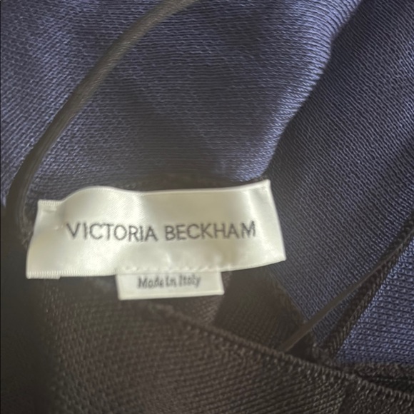 Victoria Beckham Elegant Black Backless Dress - Picture 8 of 8